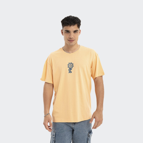 Remera Reef Oversize Naranja