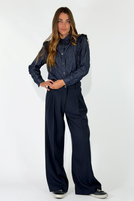 PANTALON CAMILLE Azul