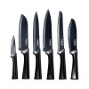 Juego de 6 Cuchillos c/estuches Advantage Acero Inox - Negro C55-12PMB Juego de 6 Cuchillos c/estuches Advantage Acero Inox - Negro C55-12PMB