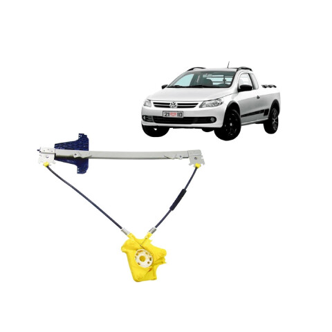 MAQUINA LEVANTA CRISTAL DERECHA SAVEIRO G5 / G6 / G7 ESTRIA FINA SIN MOTOR Maquina Levanta Cristal Derecha Saveiro G5 / G6 / G7 Estria Fina Sin Motor