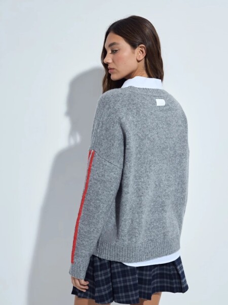 BUZO P.CAKE CHAROL GRIS