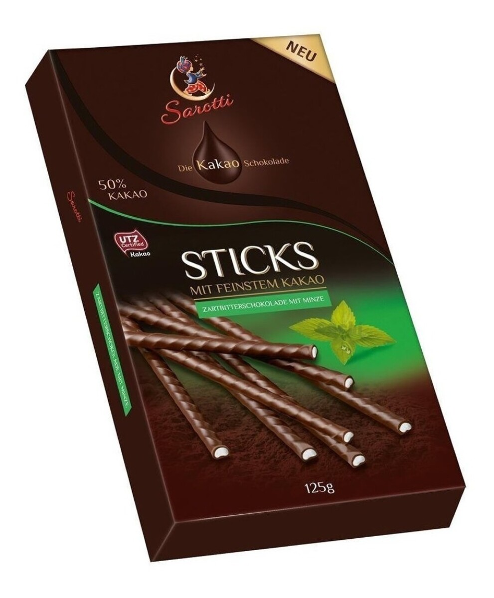 Chocolate con orange Sticks Sarotti 125g 