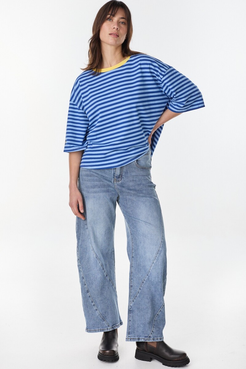 Tshirt Rowan Azul/Celeste