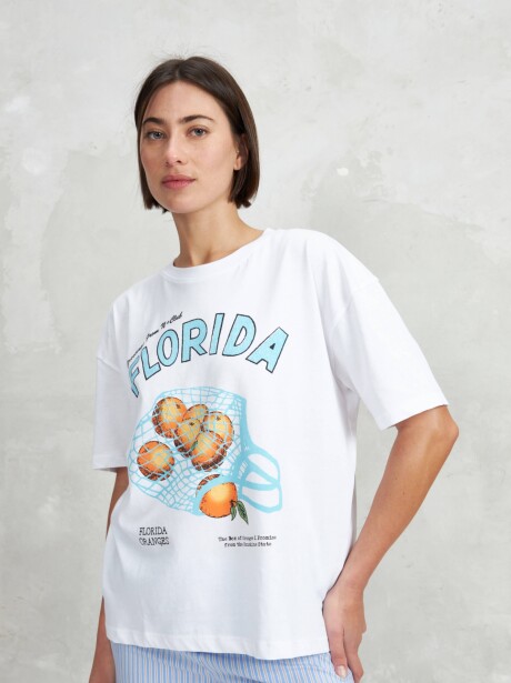 REMERA PEREJIL BLANCO