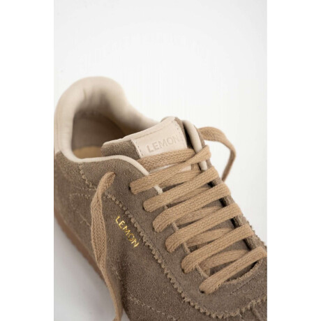 Zapatilla Gamuza Vison