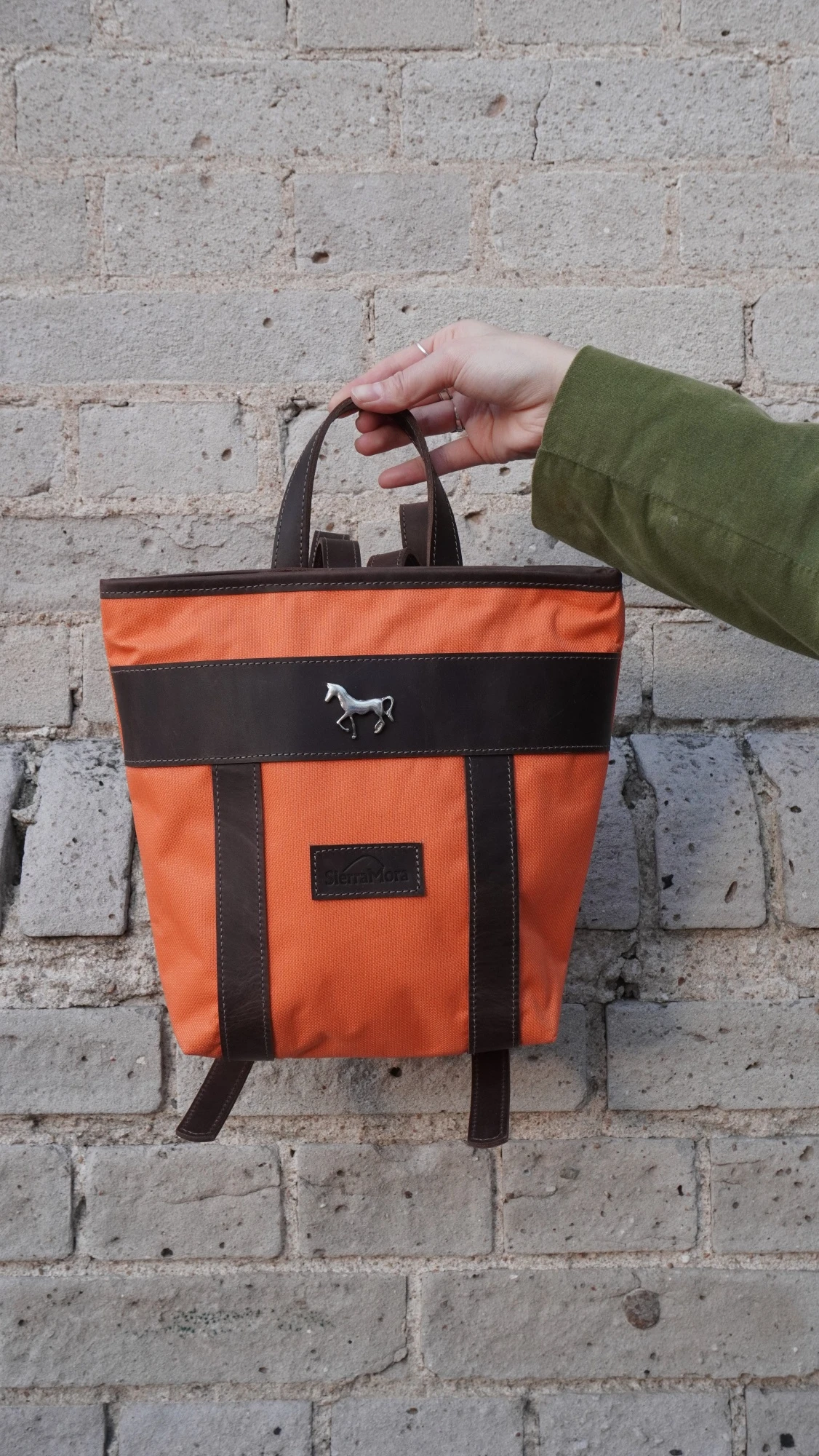 Mini Mustang Backpack - Choco