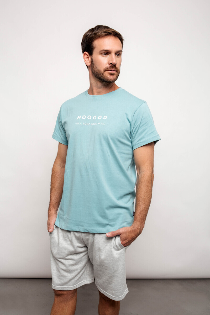 Remera Elian Verde aqua