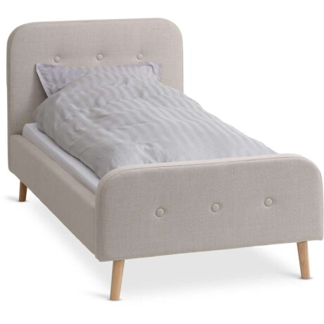Estructura Cama Kongsberg 1 Plaza 90X200 Beige