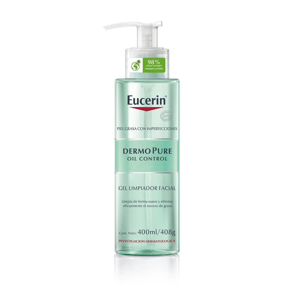 EUCERIN DERMO-PURE GEL LIMPIADOR 400 ML