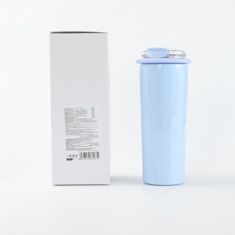 VASO TÉRMICO PARA CAFÉ SERIE MACARON (500 ML/AZUL) VASO TÉRMICO PARA CAFÉ SERIE MACARON (500 ML/AZUL)
