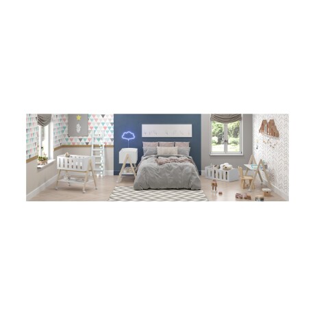CUNA CAMA MDF-Y-MADERA MARRON ZUPPY