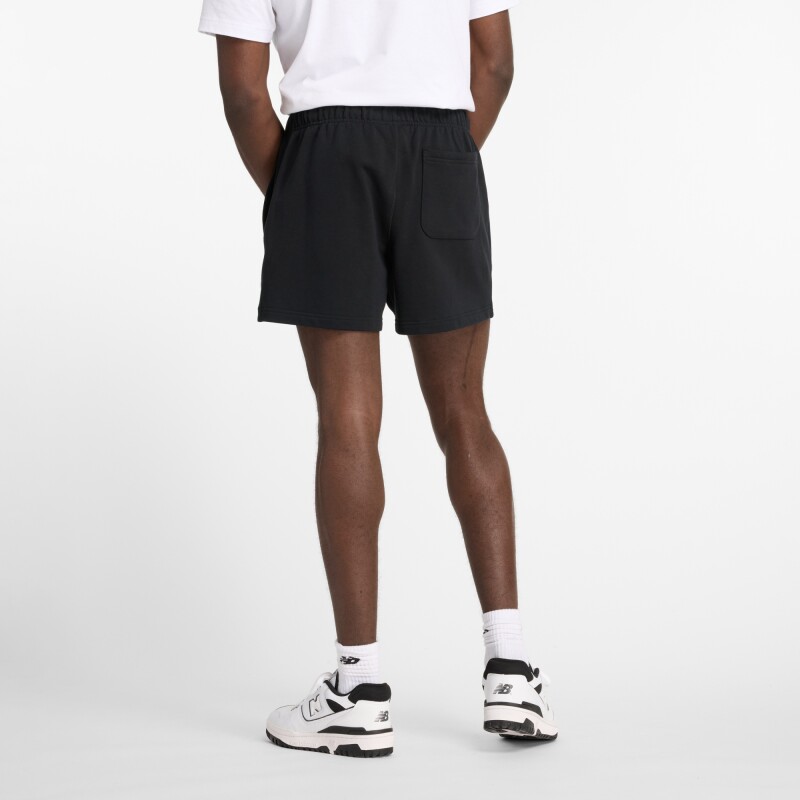 Short New Balance de Hombre - Athletics Short 5"- MS41511BK BLACK
