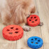 Juguete Perro Rueda Masticable Mordillo Mordedor Dental Variante Color Rojo