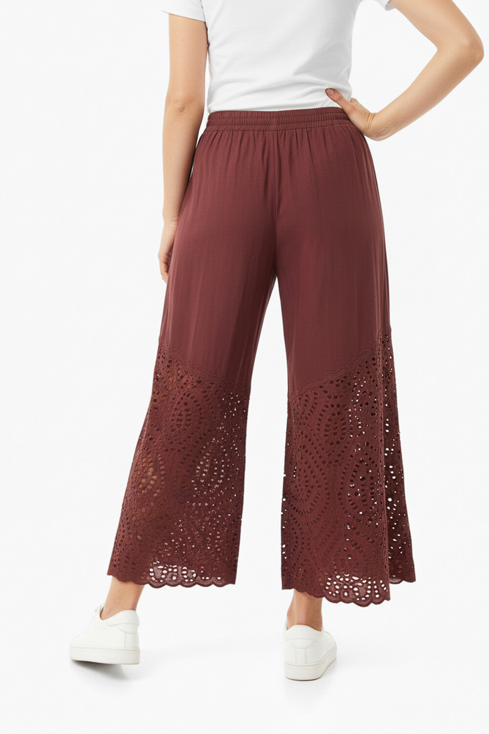 Pantalon Kamelias Terracota