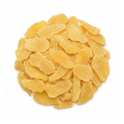 Jengibre confitado laminado 100g La Molienda Jengibre Confitado