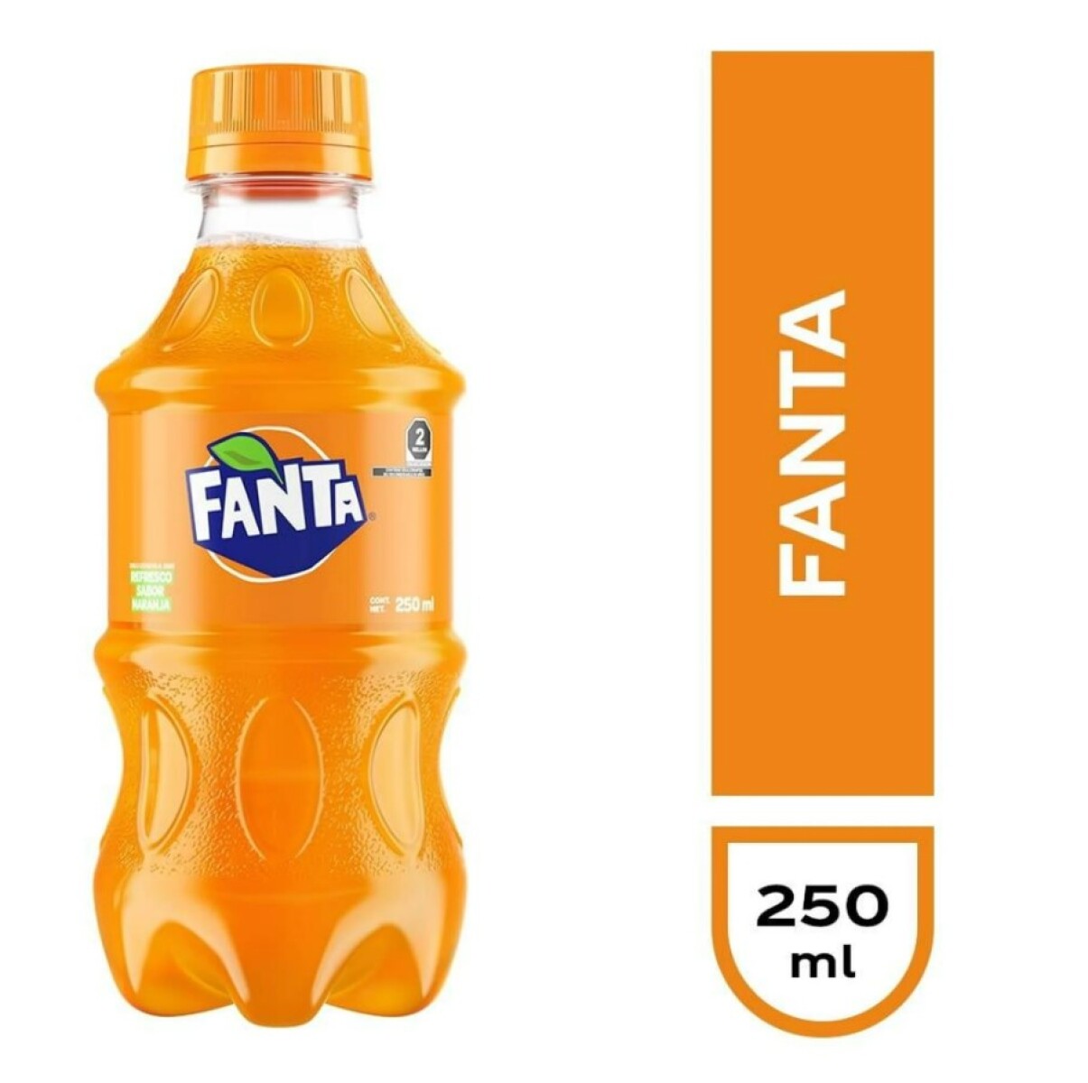 FANTA NARANJA ENVASE X 250 ML. 
