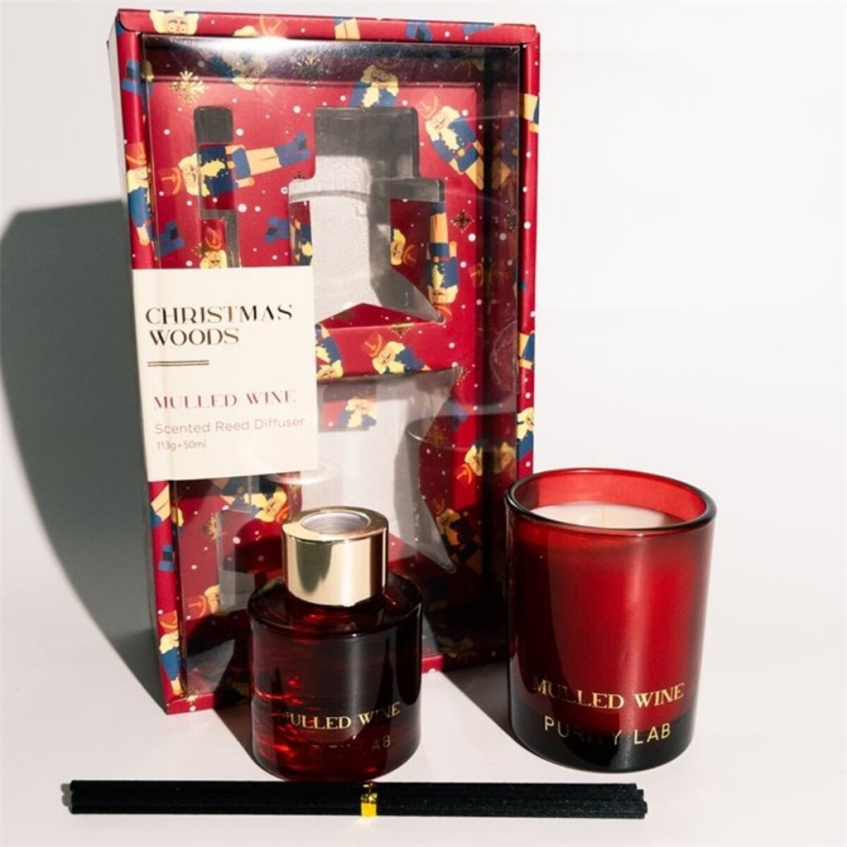 SET VELA + DIFUSOR PURITY LAB MULLED WINE 