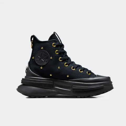 Championes Converse Run Star CX Plataform Star Studded Negro