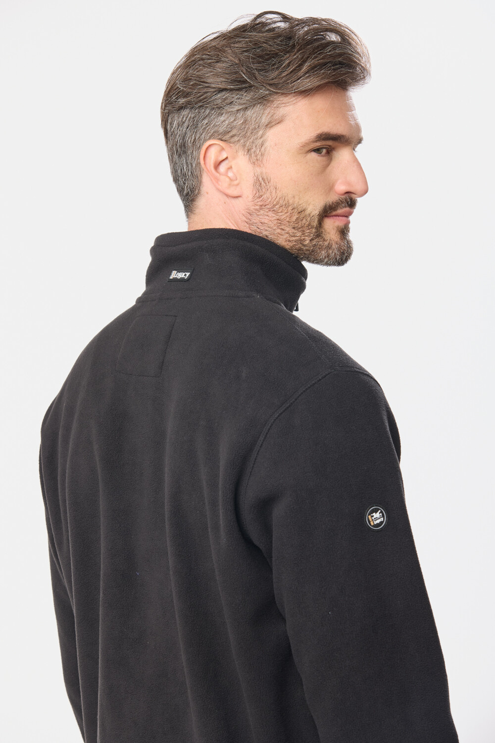CAMPERA POLAR DE ABRIGO Negro