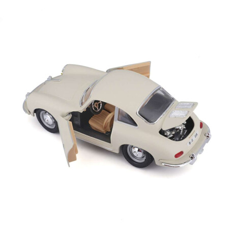 Auto De Colección Bburago Porsche 356B Coupe Año 1961 Escala 1:24