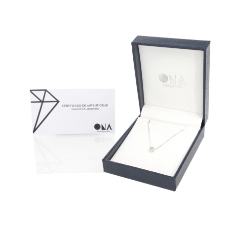 Conjunto de plata 925, PUNTO DE LUZ con diamante de 0.16ct. Conjunto de plata 925, PUNTO DE LUZ con diamante de 0.16ct.