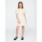 SS RUFFLE WOV DRESS NEW OFF WHITE