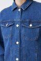 Campera clásica de jean jean medio