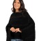 CHERRY PONCHO BLACK