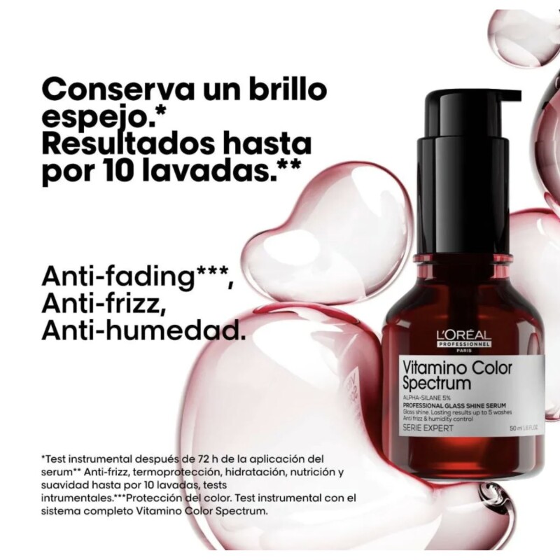 Pack L'Oréal Professionnel Vitamino Color Spectrum Shampoo + Acond + Sérum Pack L'Oréal Professionnel Vitamino Color Spectrum Shampoo + Acond + Sérum