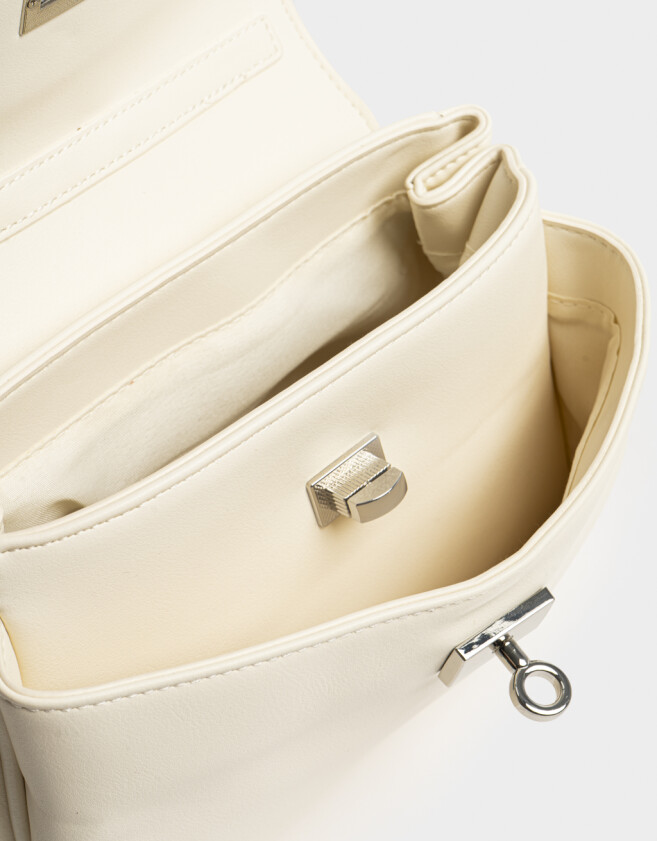 City Carteras Medianas - Blanco Crudo