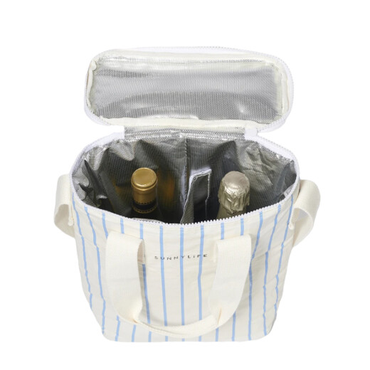 Conservadora Térmica Matera De Playa Blue-Cream Sunnylife Conservadora Térmica Matera De Playa Blue-Cream Sunnylife