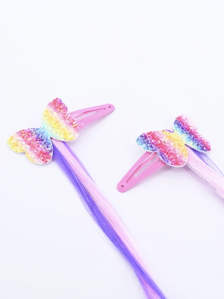 SAPITO CON EXTENSIÓN PELO PACK X 2 ROSADO