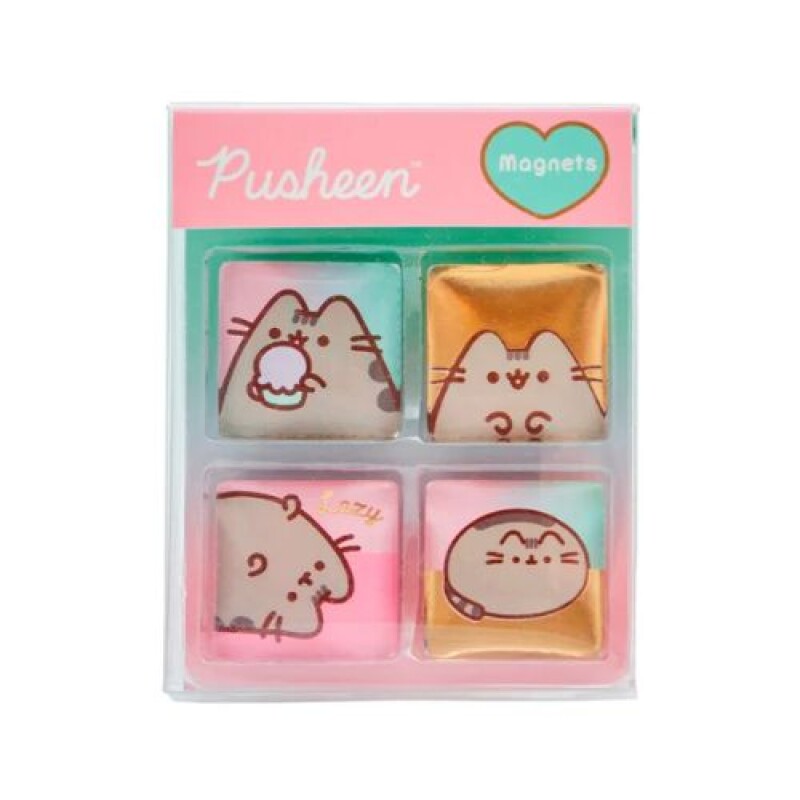 Imanes MAW Mooving Caja x 4 unidades Pusheen Imanes Maw Mooving Caja X 4 Unidades Pusheen