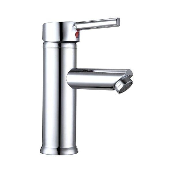Monocomando para lavatorio, acero inoxidable, 9cm de altura, línea U Home, modelo Standard Plus, cromado. Monocomando para lavatorio, acero inoxidable, 9cm de altura, línea U Home, modelo Standard Plus, cromado.