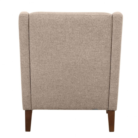 BUTACA MARRÓN TELA ARISTOCRATA