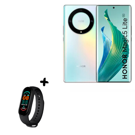 Honor Magic5 Lite 5g 256/8 6.67' 64 Mpx + Smartwatch Plata Titanio