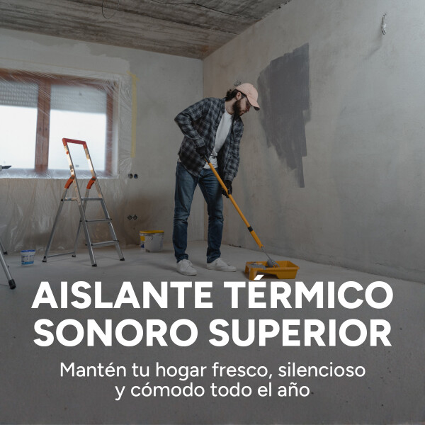 Pintura Membrana Liquida 18KG Impermeabilizante Goma De Caucho Variante Color Blanco