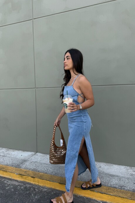 Vestido POLO- Denim largo Vestido POLO- Denim largo