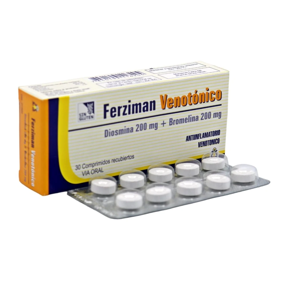 Ferziman Venotonico Caja X 30 Comp. Rec.