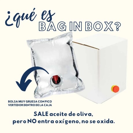 ACEITE DE OLIVA VIRGEN EXTRA BAG IN BOX 5LTS 001
