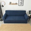Funda sillón 4 cuerpos lisa azul