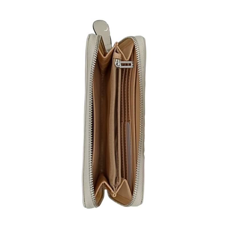 BILLETERA GUESS LATHAN SLG A8601599 Beigeuniforme