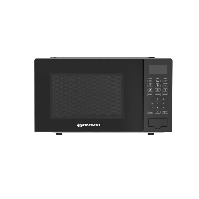 Microondas digital Daewoo | 20 Lts | Potencia 700w | Color negro Microondas digital Daewoo | 20 Lts | Potencia 700w | Color negro