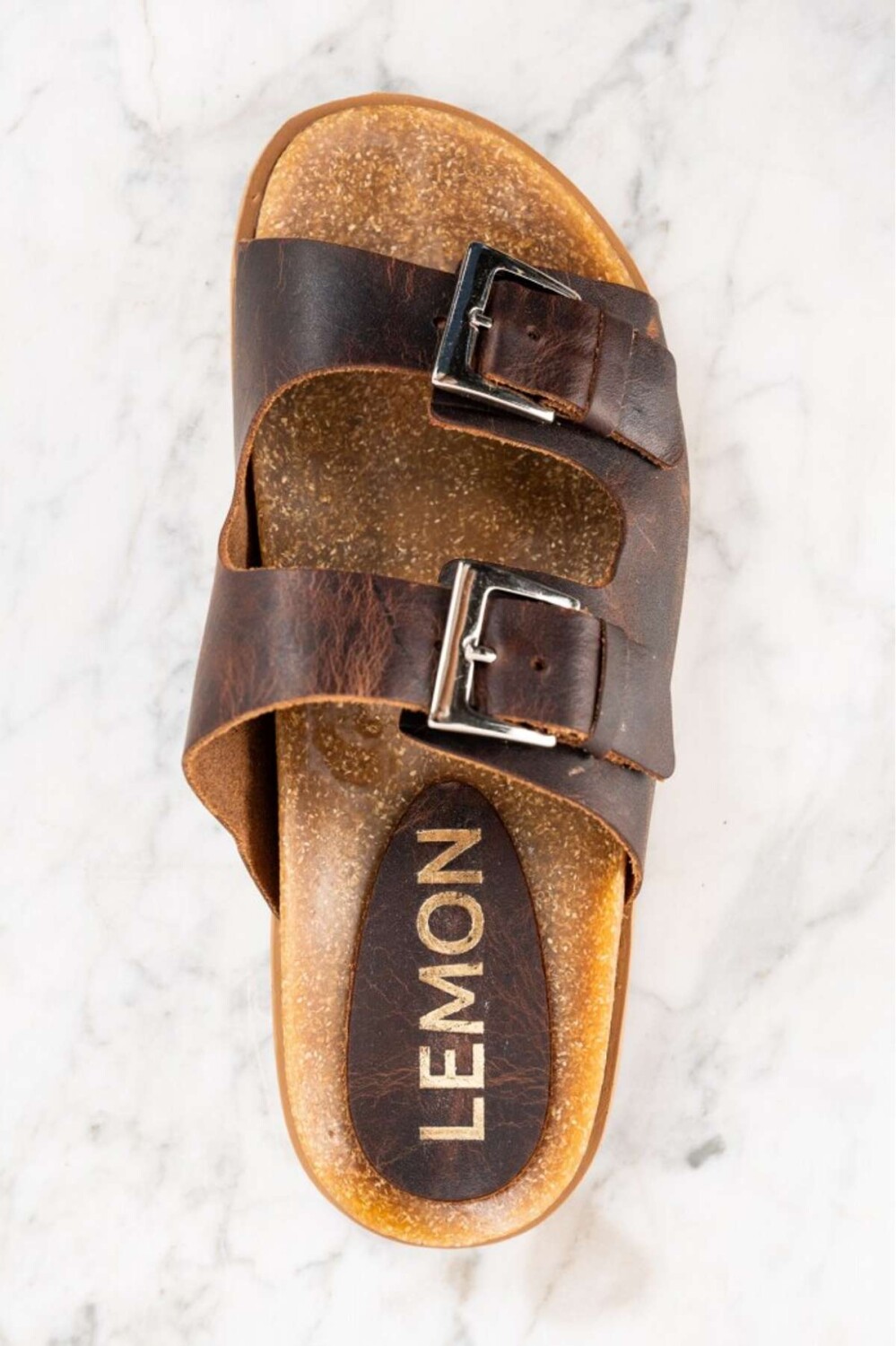 Sandalia Cuero Chocolate — Tienda Soy Santander