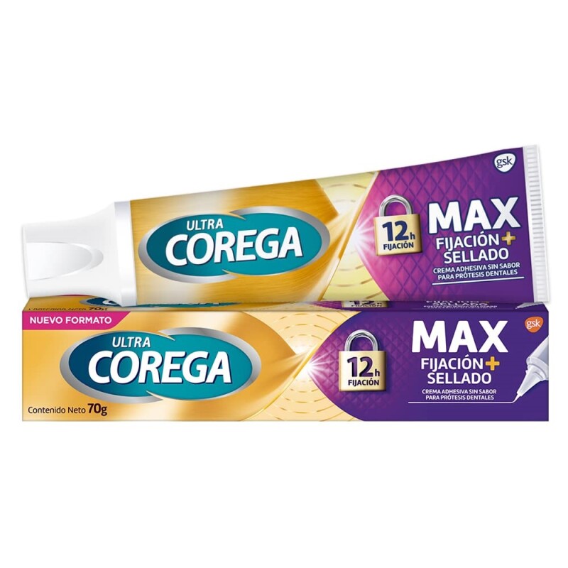Crema Adhesiva Ultra Corega Max 70 Grs. Crema Adhesiva Ultra Corega Max 70 Grs.