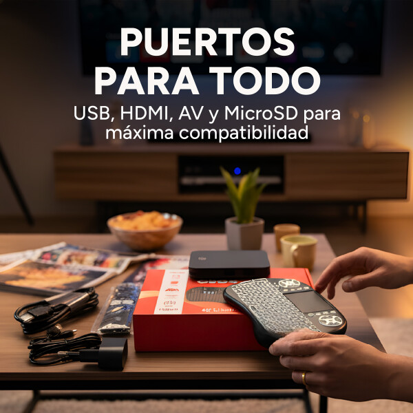 Smart Tv Box Goldtech 16Gb 2Gb Ram 4K Quad Core Android 11 Color Negro