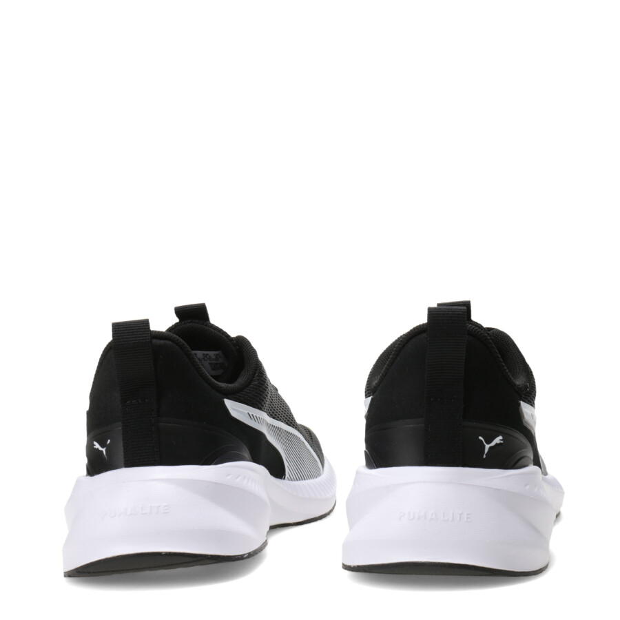 Championes de Niños Puma Flyer Lite 3 Jr Negro - Blanco