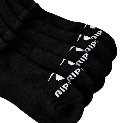Medias Rip Curl Brand Crew - Pack de 5 Medias Rip Curl Brand Crew - Pack de 5