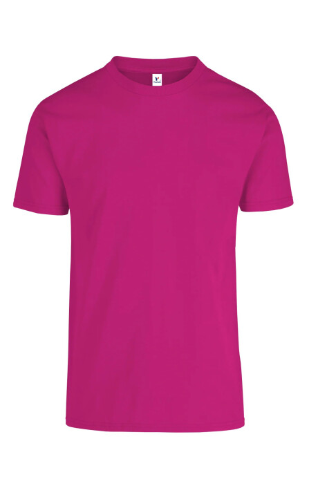 Camiseta a la base peso medio Fuscia