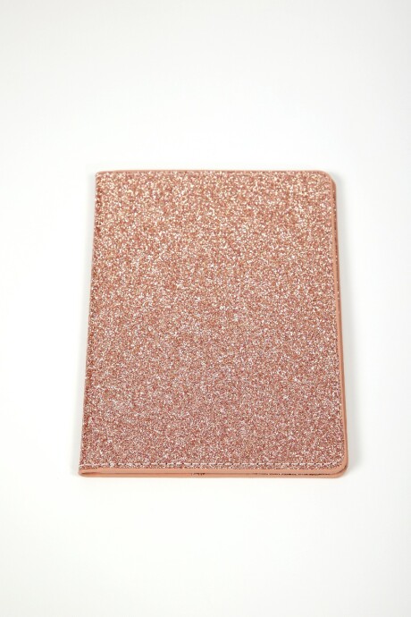 Porta Pasaporte Brillo Rosa